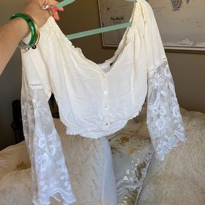 Flowy off the shoulder top